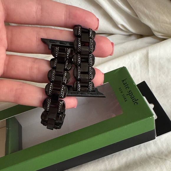 Kate Spade Black Chain Apple Watch Band - Picture 1 of 4